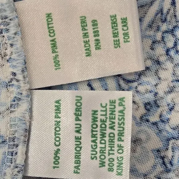 Lilly Pulitzer Dress Blue Blooming Together Flowers Size XS - Picture 8 of 9